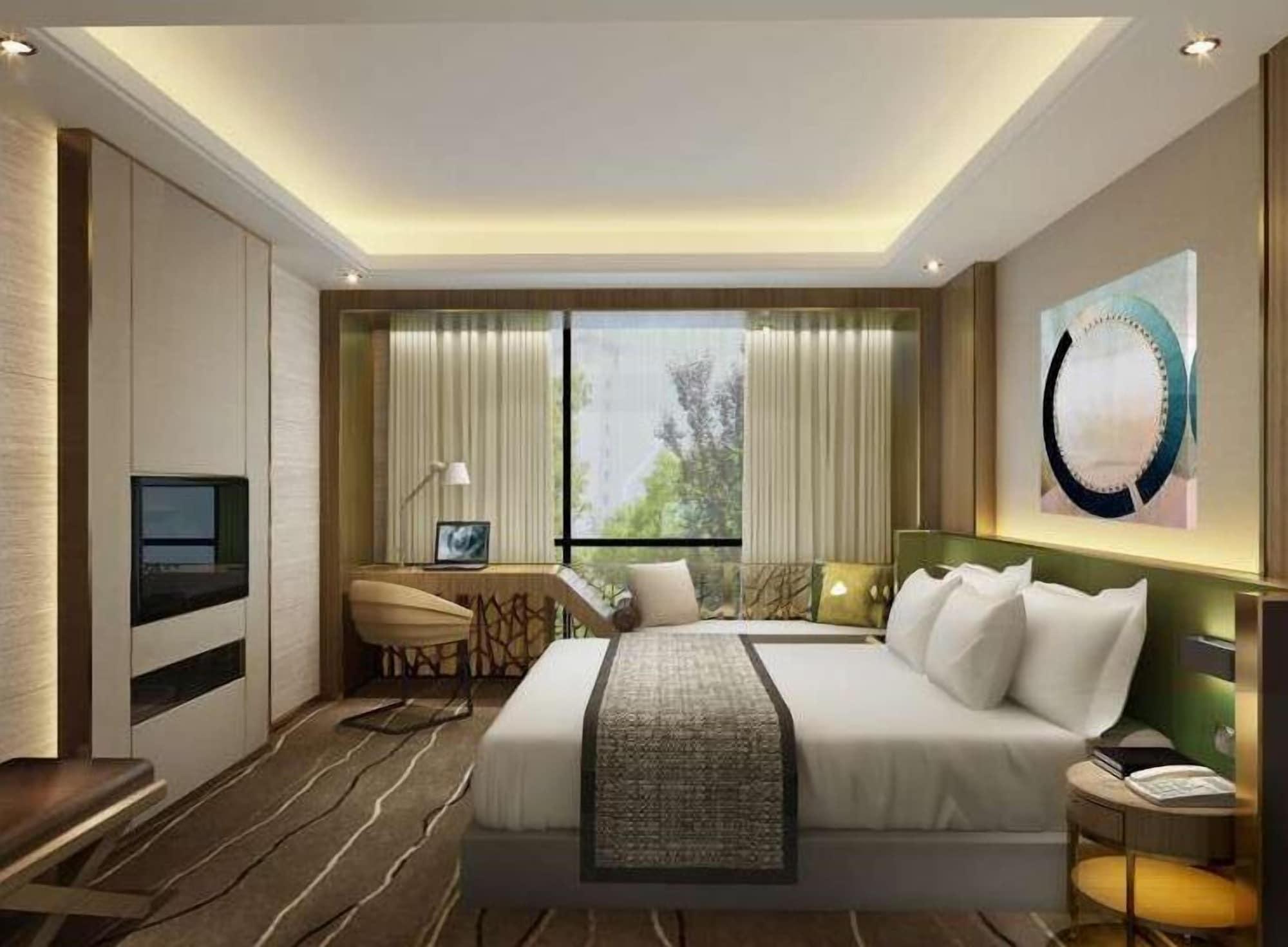 Leshan Ramada Hotel Exterior foto